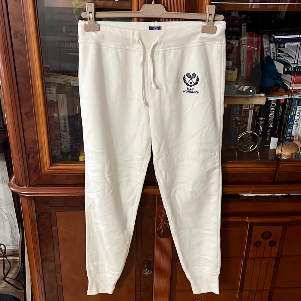 New Ralph Lauren R.L.C. Wimbledon Tennis Jogger pants . Size M.